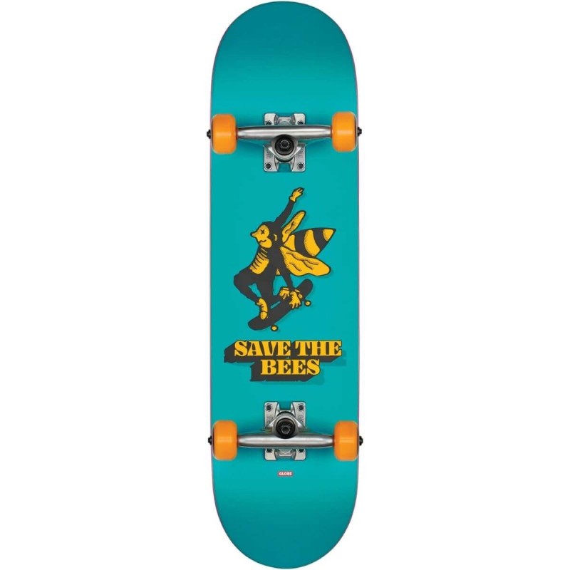 Skate Globe Kids Save the Bees 7.6"