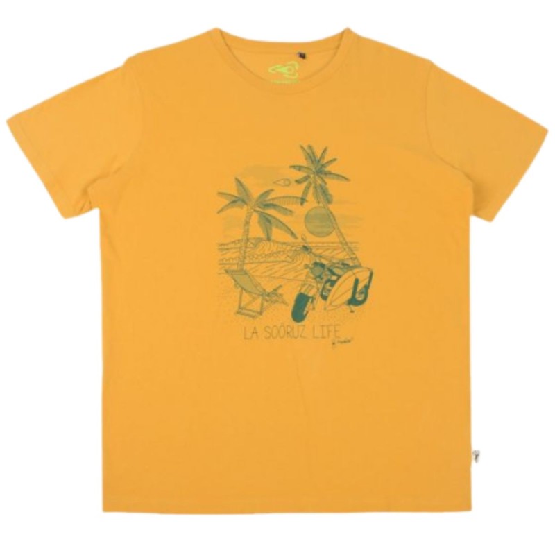 T-shirt Sooruz SS Bio Life Organic Cotton Jaune 2022