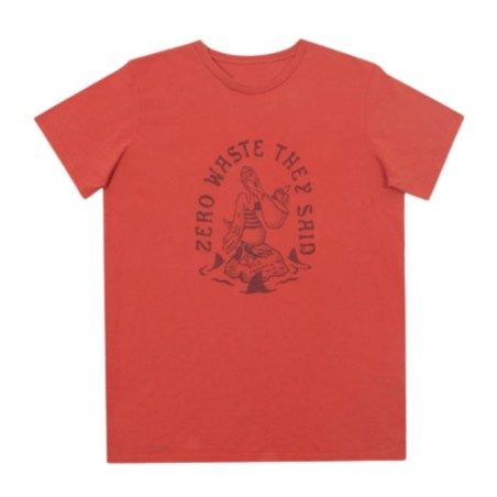 T-shirt Sooruz SS Pelican Organic Cotton Rouge