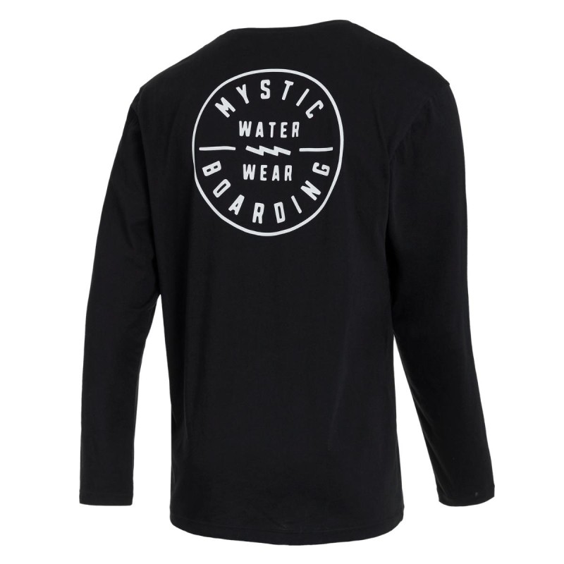 T-shirt Mystic Boarding Quickdry à manches longues Noir