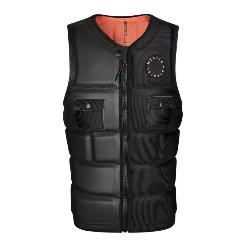 Impact Vest Mystic VOLTT Fzip Wake Black