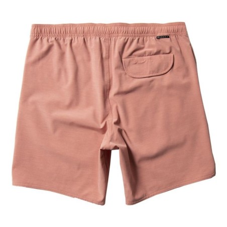 Boardshort Vissla Solid Sets 17.5" dusty orange ecolastic