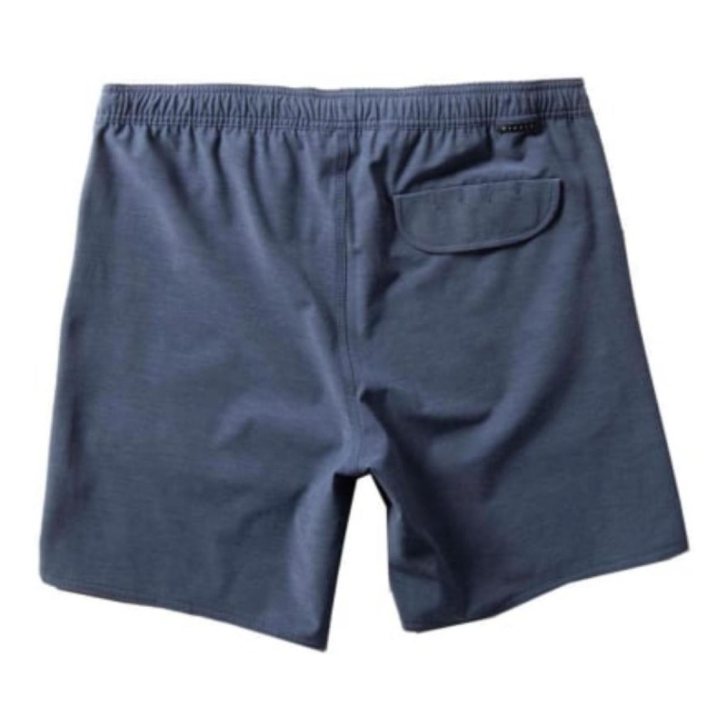 Boardshort Vissla Solid Sets 17.5" dark denim ecolastic