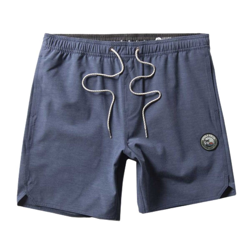 Boardshort Vissla Solid Sets 17.5" dark denim ecolastic