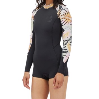 Springsuit Billabong Spring Fever Back zip manches longues pour Femme