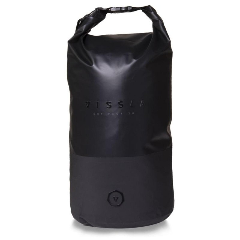 Sac étanche Vissla 7 Seas Dry 20L Black 2 Sac étanche Vissla 7 Seas Dry 20L Black 2