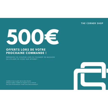 Chèque Cadeau - 500euros