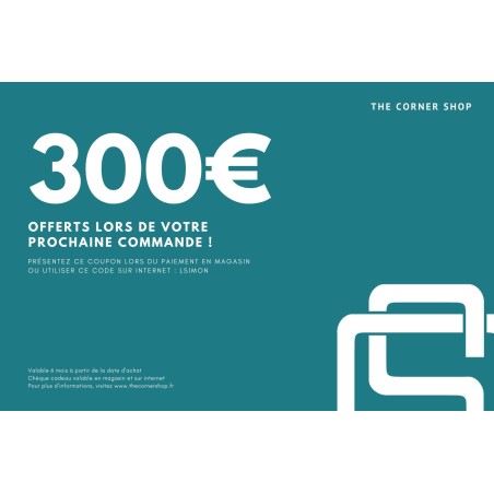 Chèque Cadeau - 300euros