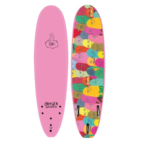 Planche Surf Catch Surf/Odysea Log Evan Rossel 7" Baby pink