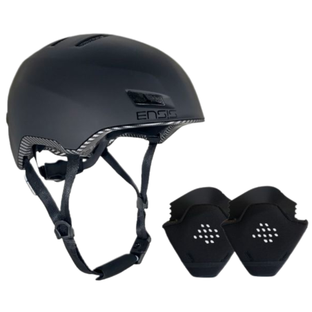 Casque Ensis Double Shell Noir - Cache Oreilles