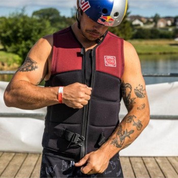 Wakevest Charraud+ Zip CE Approved Wine Wakevest Charraud+ Zip CE Approved Wine