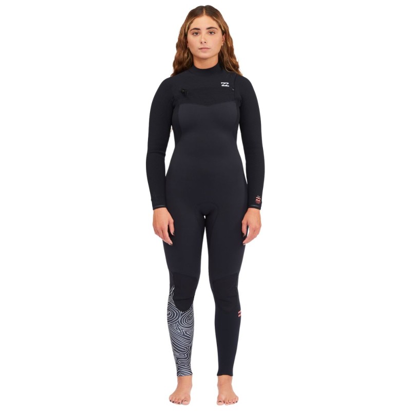 Combinaison Femme Billabong Furnace Comp 5/4mm FZip Combinaison Femme Billabong Furnace Comp 5/4mm FZip