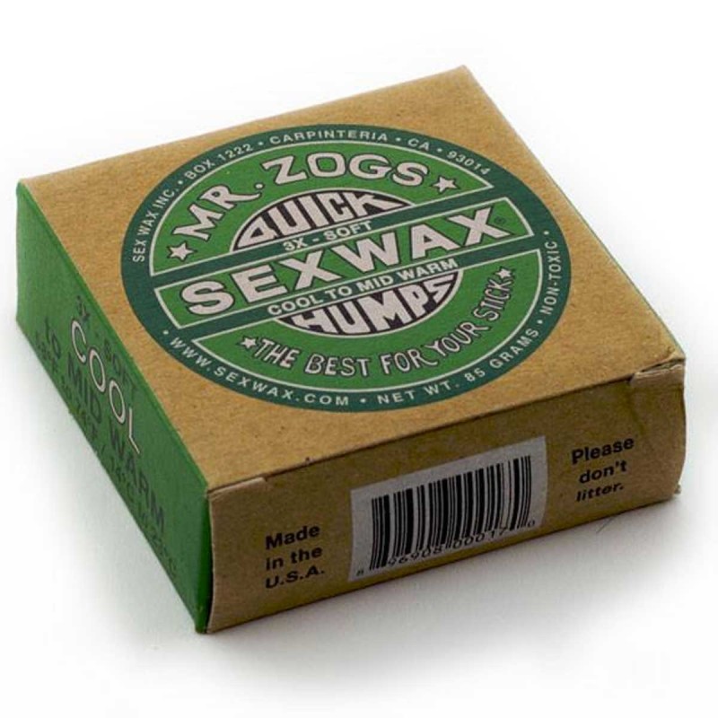 Wax Surf "SexWax green" 14°/23°