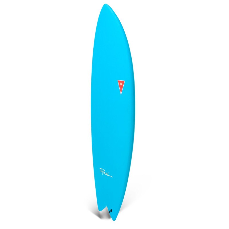 Planche de surf en mousse JJF by Pyzel AstroFish 2022 Bleu