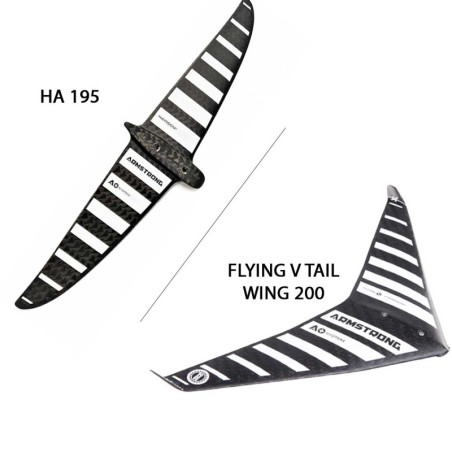 STABILISATEUR ARMSTRONG FLYING V TAIL WING 200 OU HA 195