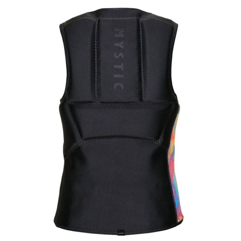 Impact Vest Femme Mystic Ruby Fzip Dark Grey