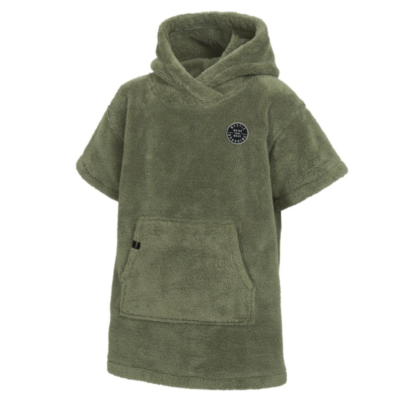 Poncho Mystic Teddy Kids Olive Green