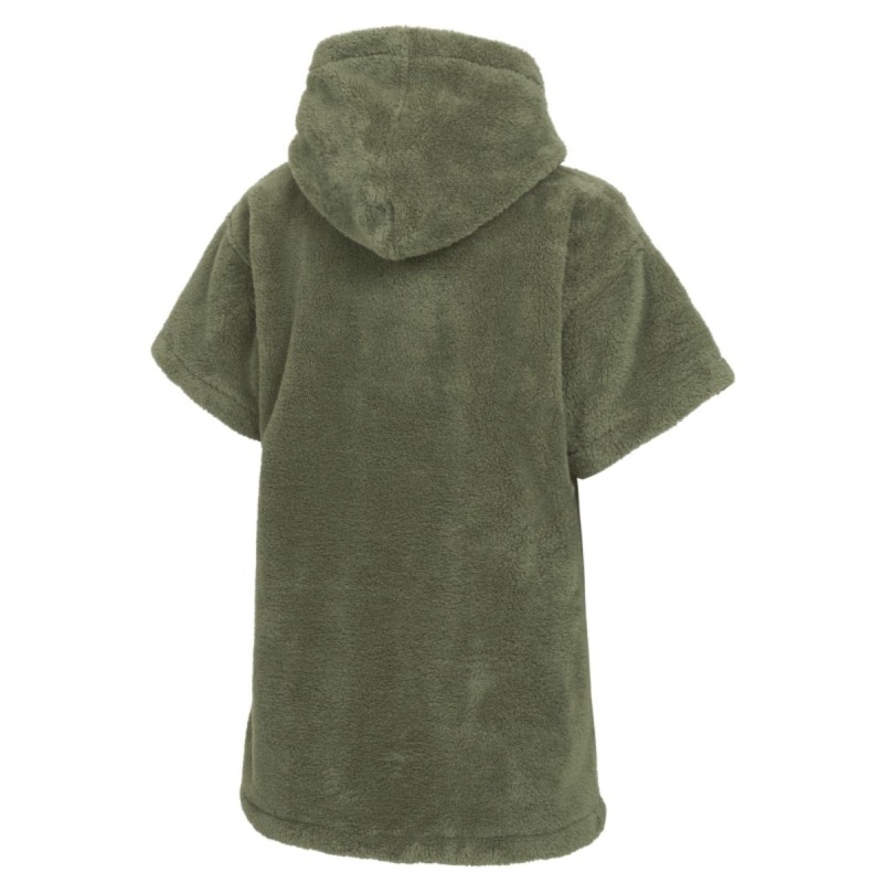 Poncho Mystic Teddy Kids Olive Green