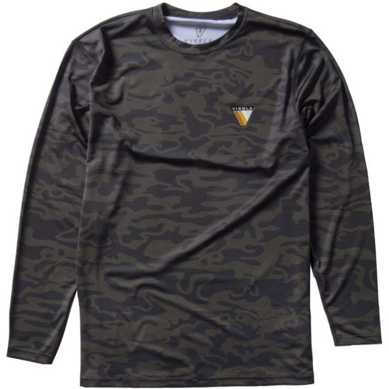 Lycra Manches Longues Vissla Easy Seas Eco - Camo