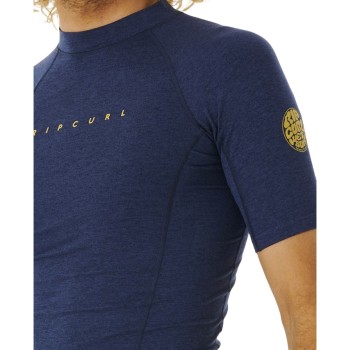 Top Lycra Manches Courtes RipCurl Dawn Patrol Perf 2023 - Navy Top Lycra Manches Courtes RipCurl Dawn Patrol Perf 2023 - Navy