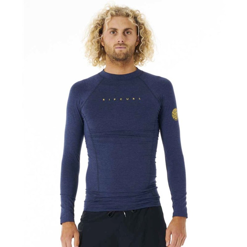 Top Lycra Manches Longues RipCurl Dawn Patrol Perf 2023 - Navy