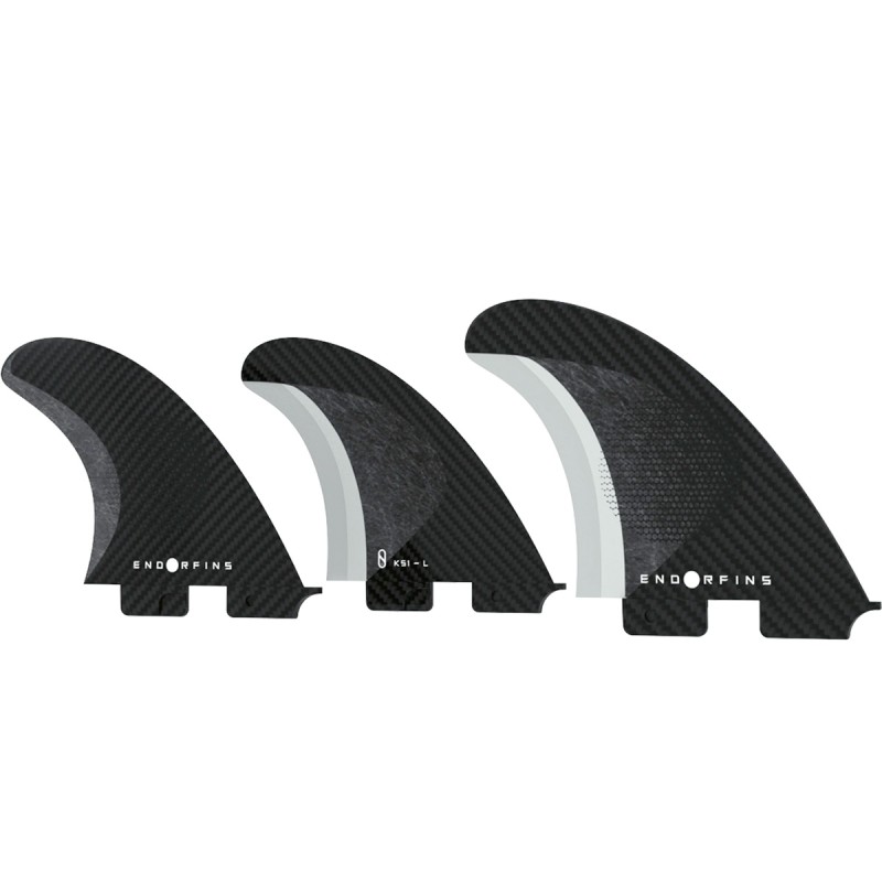 Ailerons Slater   Endorfins KS1 3 Fin Set Large tab 2