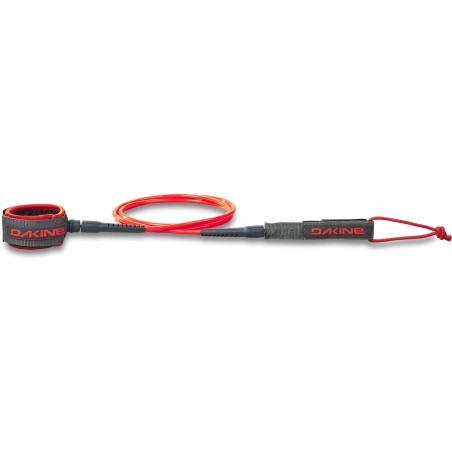 Leash Surf Dakine 7'x1/4" Kainui Team - couleur rouge