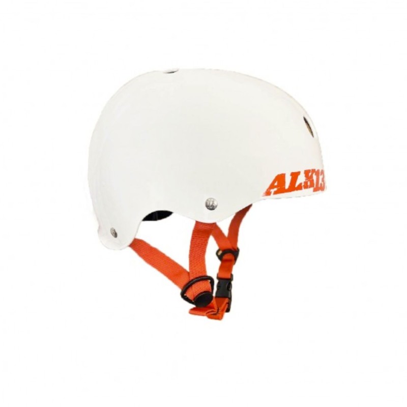 Casque ALK13 H2O+ Blanc Logo Orange