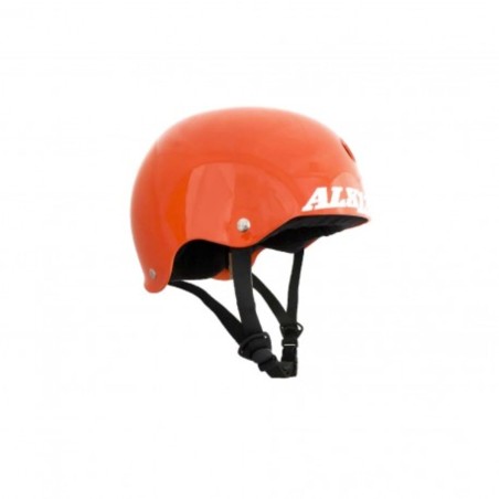 Casque ALK13 H2O+ Orange Logo Blanc