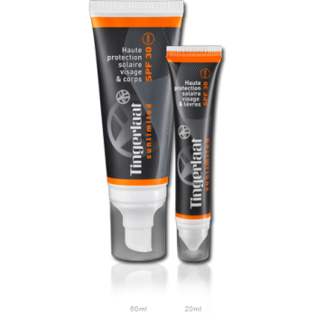 crème solaire waterproof kitesurf, wakeboard Tingerlaat - Sunlimited SPF30+