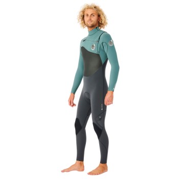 Combinaison Homme RipCurl Flashbomb 4/3 FZ Verte Combinaison Homme RipCurl Flashbomb 4/3 FZ Verte