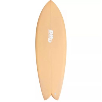 Surf DHD Summer Series Mini Twin FCS Resin Orange