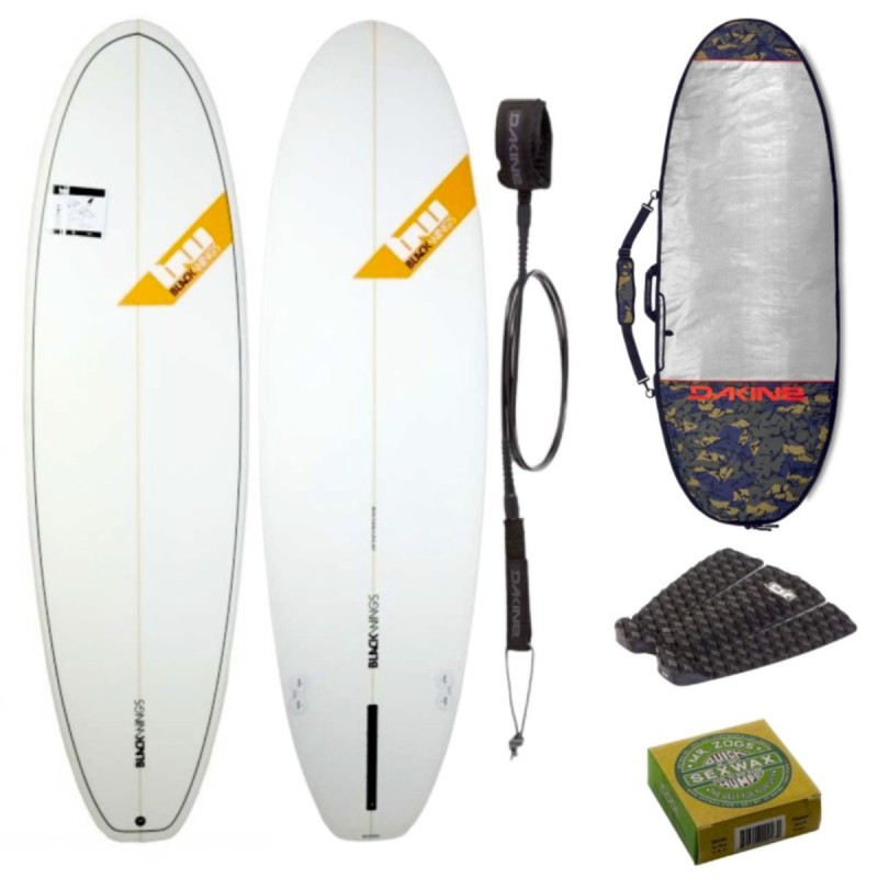 Pack Surf BLACKWINGS 6'4" FAT WOMBAT Complet