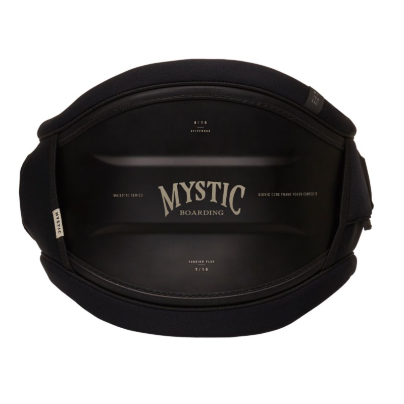 Harnais Kitesurf Ceinture Homme Mystic Majestic 2024 - Noir