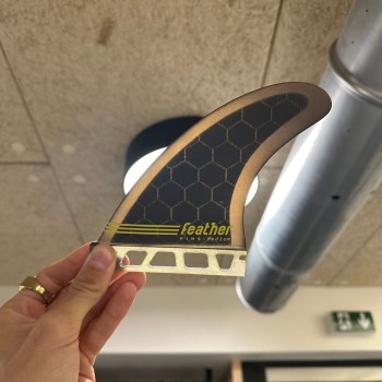 Surf kite occasion duotone Fish SLS 2021 5'1  + ailerons carbon Feather