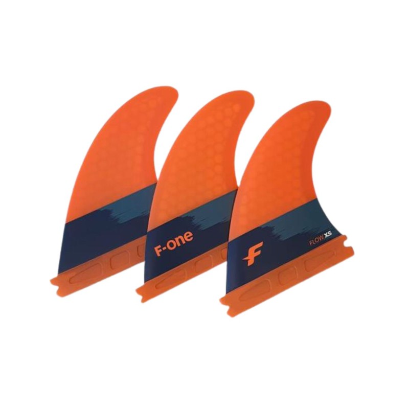 Set Ailerons F-One Thruster Flow M - Papaya