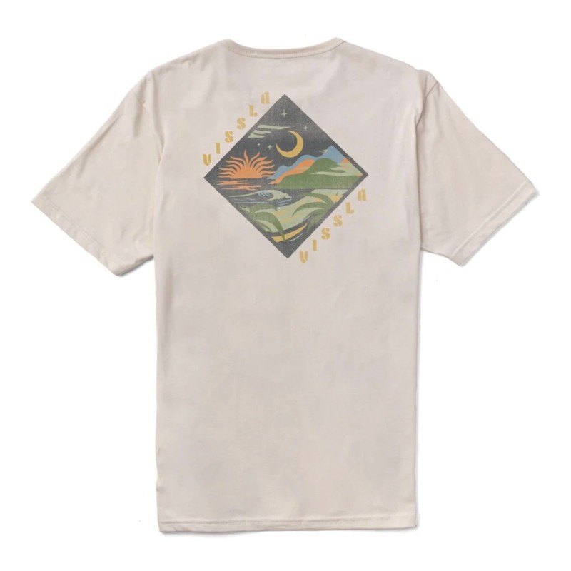 T-shirt Manches Courtes Vissla Seascape Organic