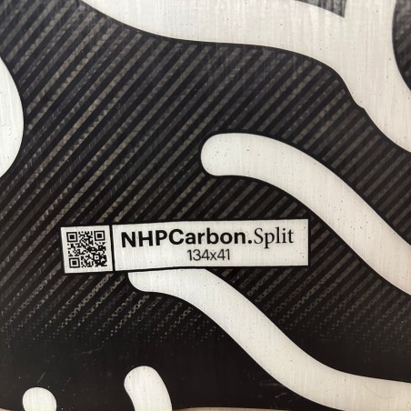 Twintip occasion compléte Nobile NHP carbon split 134/41cm