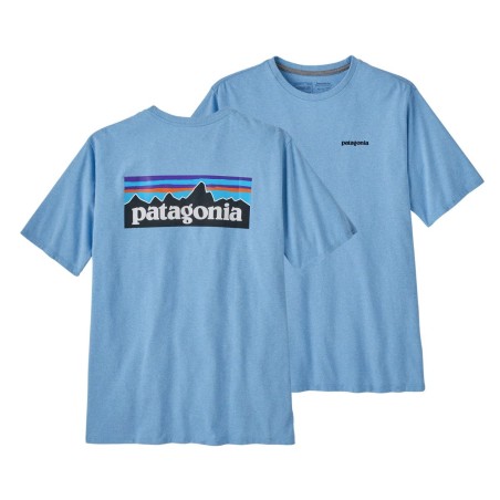 T-shirt Manches Courtes Patagonia P-6 Logo Responsibili-Tee