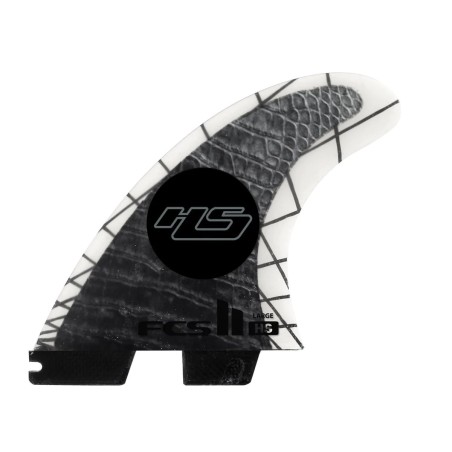 Ailerons FCS II Haydenshape PC Carbon TRI-QUAD FINS