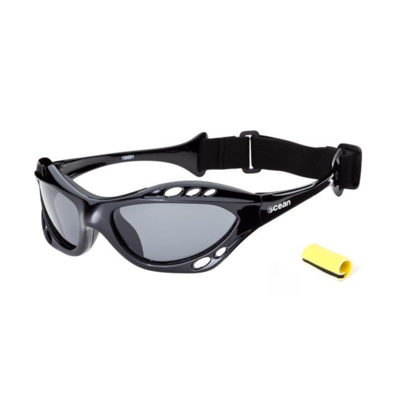 Lunettes Sports Ocean Sunglasses Cumbuco Shinny Black + Revo