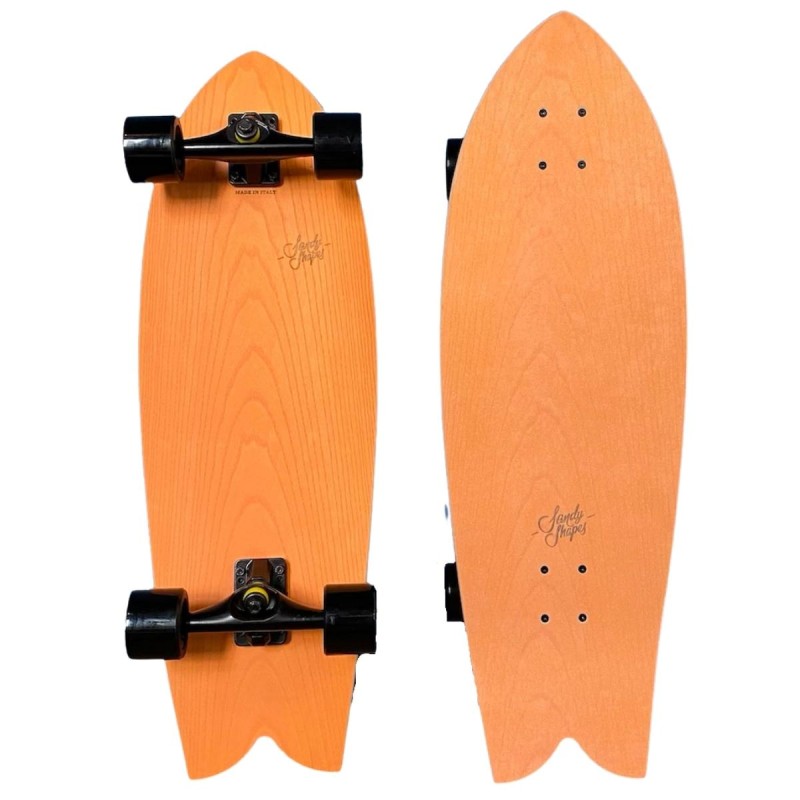 Surfskate Sandy Shapes Tropical Orange