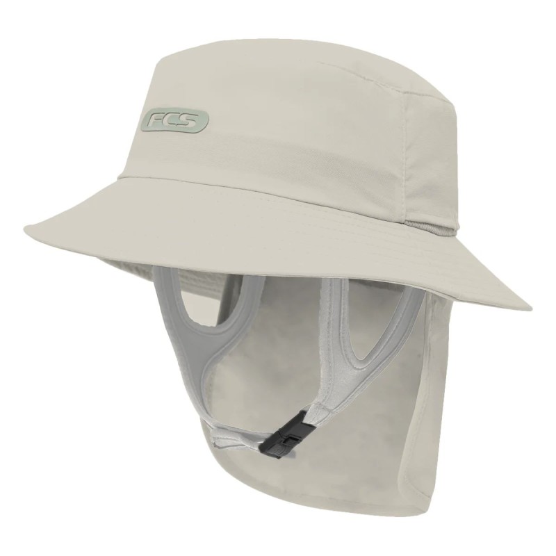 Bob FCS Essential Surf Bucket Hat - Gris Clair