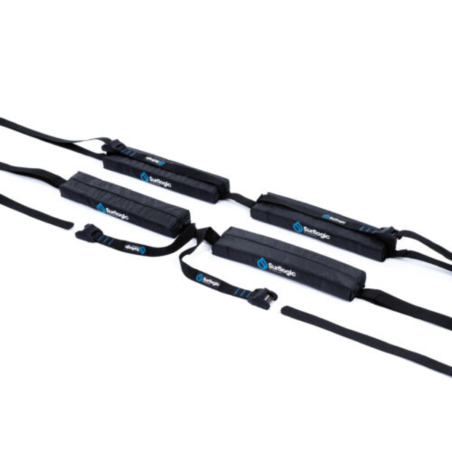 Barres de toit amovibles Surflogic Soft Racks Double