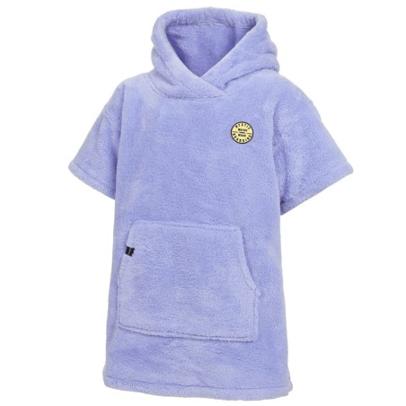 Poncho Mystic Teddy Kids Pastel Lilac