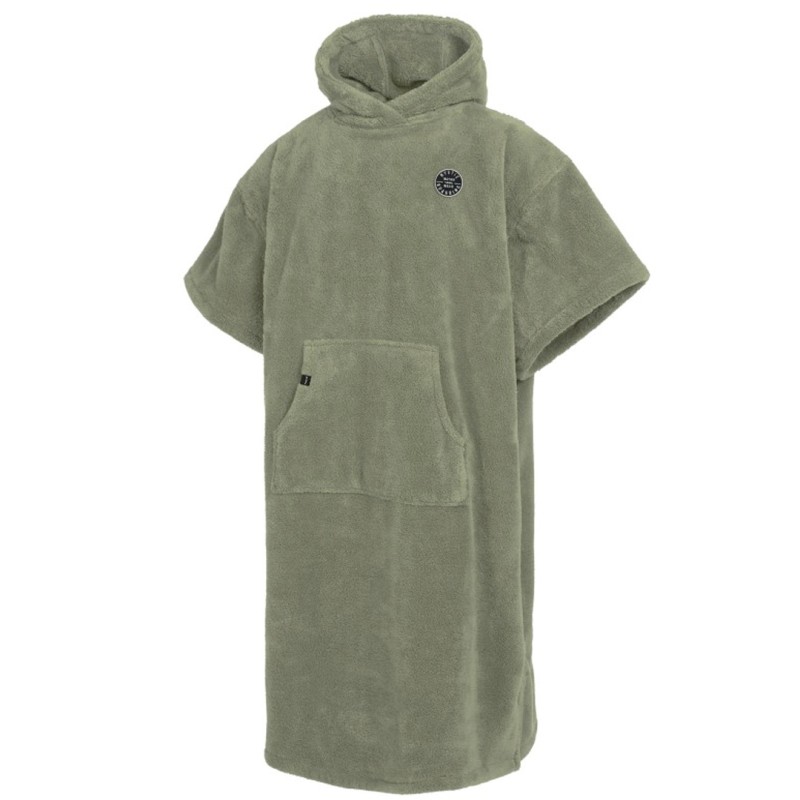 Poncho Mystic teddy Olive green