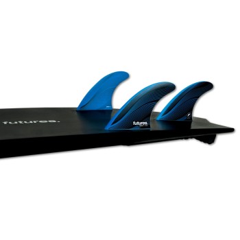 Ailerons Thruster Futures - R6 RTM Hex Blue Legacy Series Ailerons Thruster Futures - R6 RTM Hex Blue Legacy Series