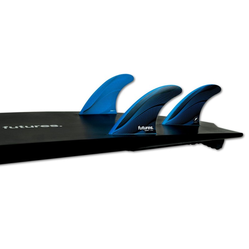 Ailerons Thruster Futures - R8 RTM Hex Blue Legacy Series