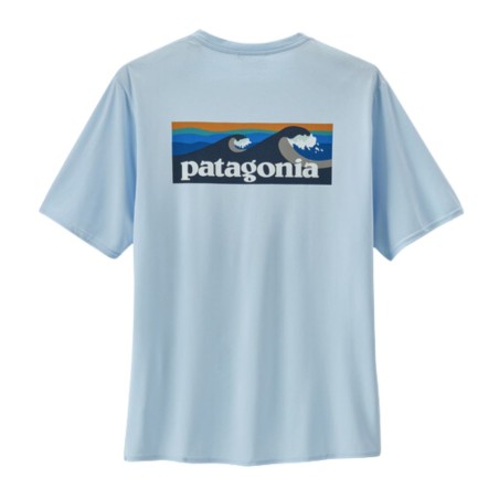 Wetshirt Manches Courtes Patagonia Cap Cool Daily - Bleu Ciel