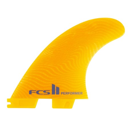 Ailerons FCS II Performer Neo Glass Tri Fins - Mango